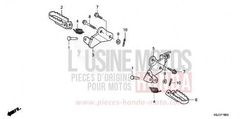 MARCHE CRF100F8 de 2008